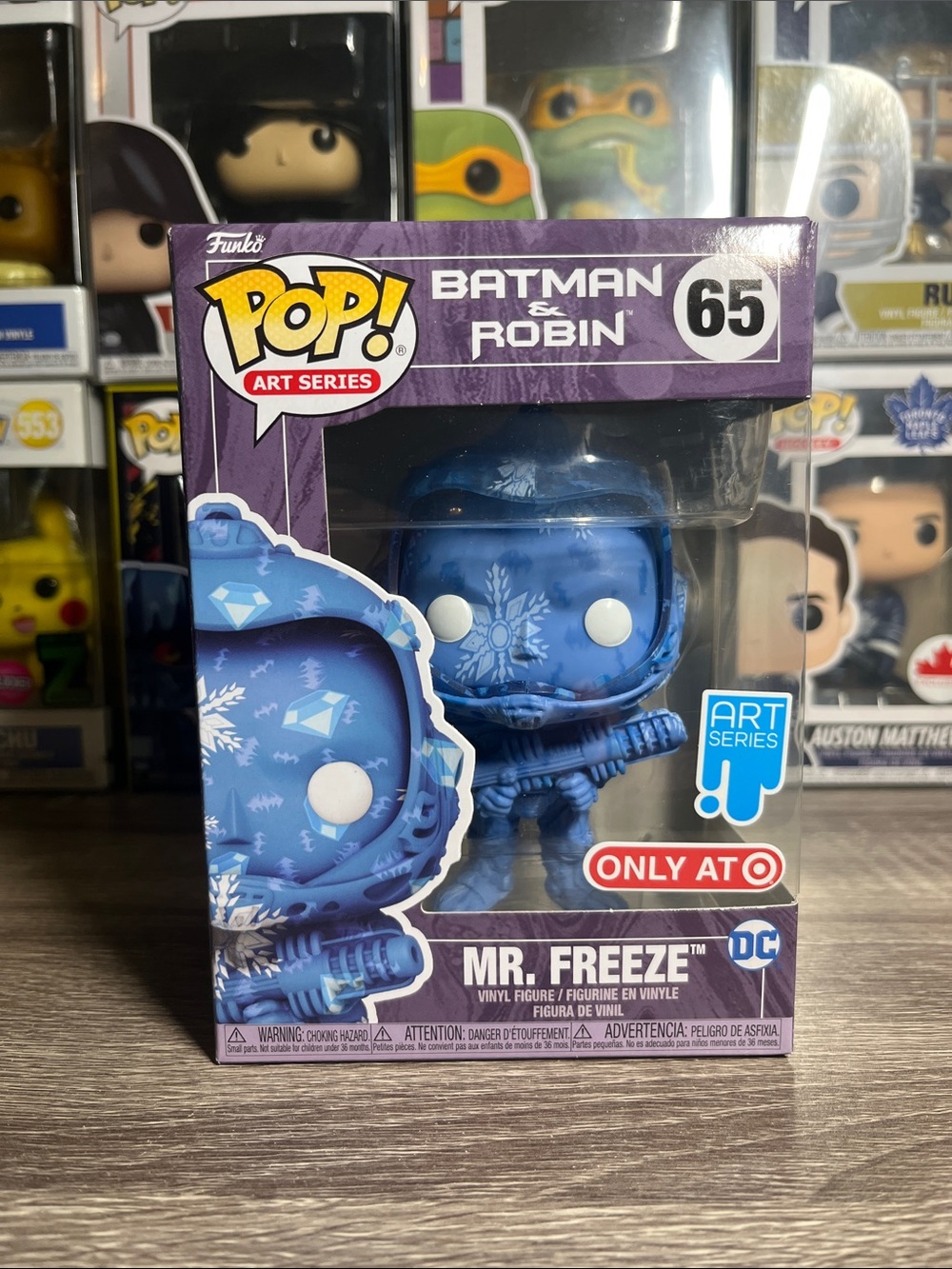 Funko Pop! Mr. Freeze Blue & White Art Series Vinyl Figure (Batman & Robin #65)
